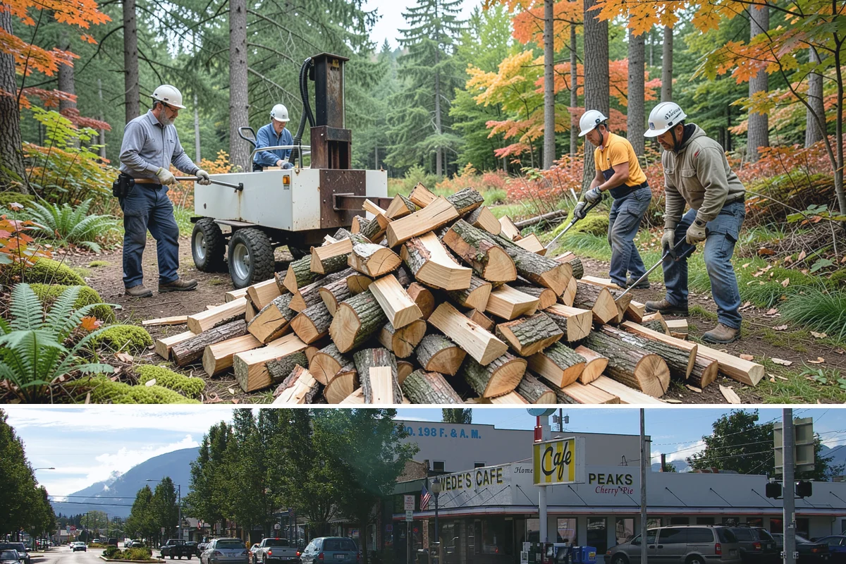 Campfire Wood in North Bend, King County, WA - Buy campfire wood ahead of the camping season so it is dry and ready for summer trips.