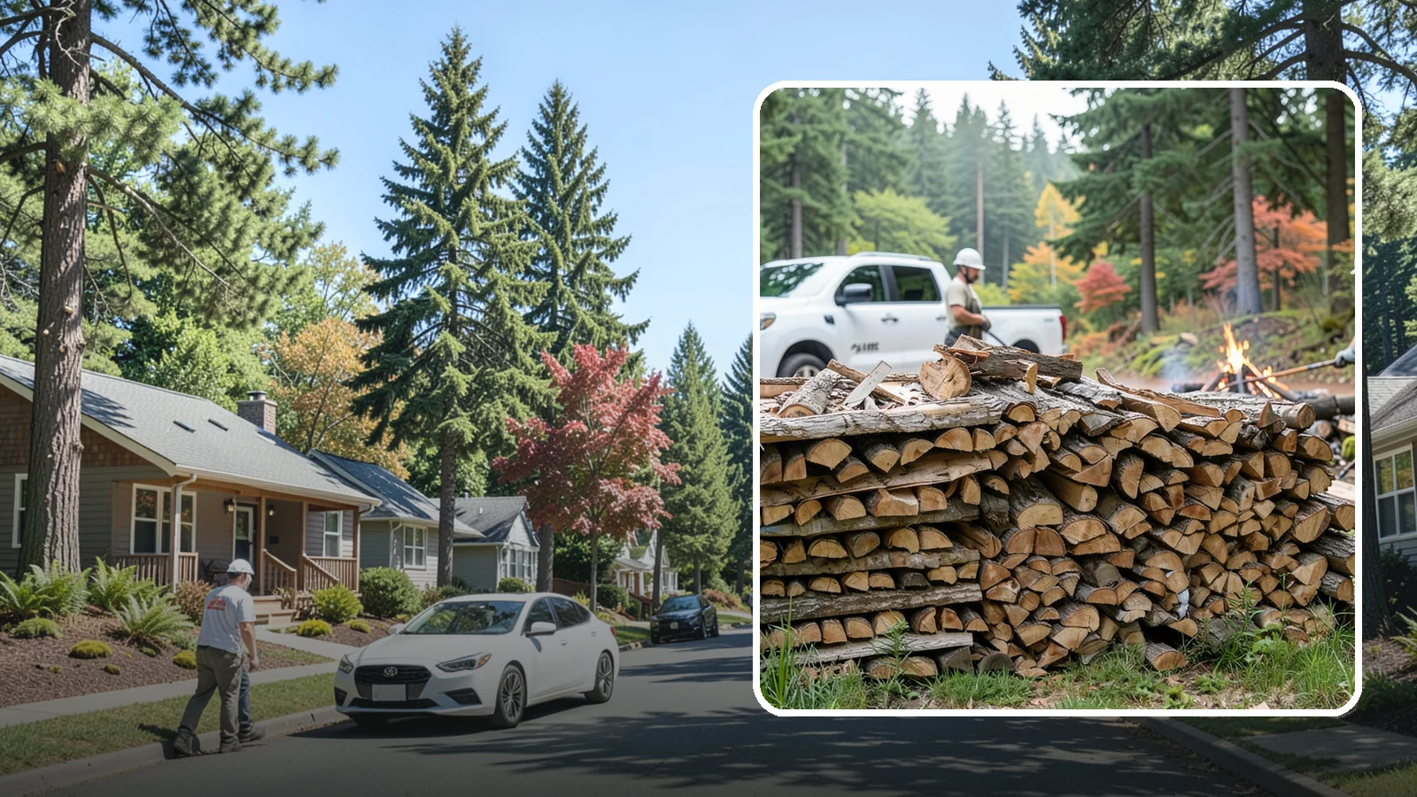Campfire Wood in Orting, Pierce County, WA - Firewood cut and split for easy-lighting, sociable campfires at sites across the region.