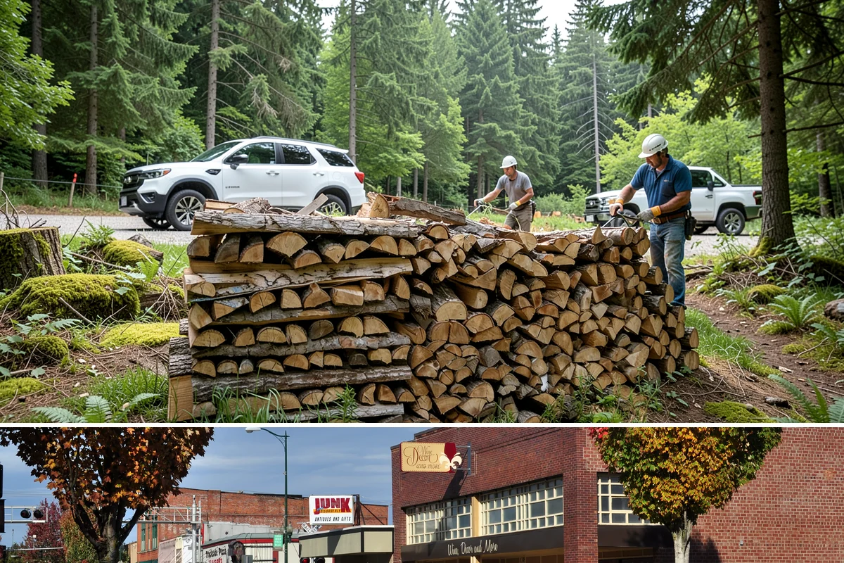 Campfire Wood in Puyallup, Pierce County, WA - Buy campfire wood ahead of the camping season so it is dry and ready for summer trips.