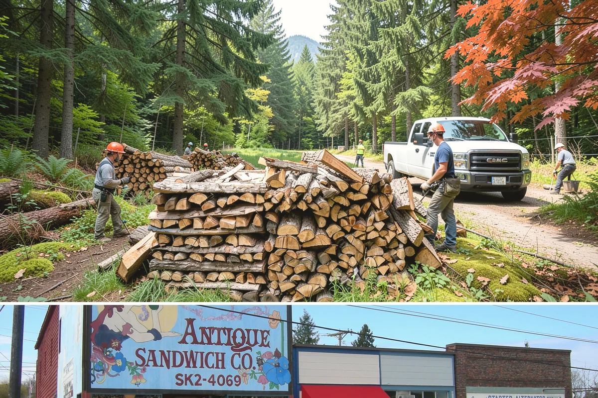 Campfire Wood in Ruston, Pierce County, WA - Buy campfire wood ahead of the camping season so it is dry and ready for summer trips.