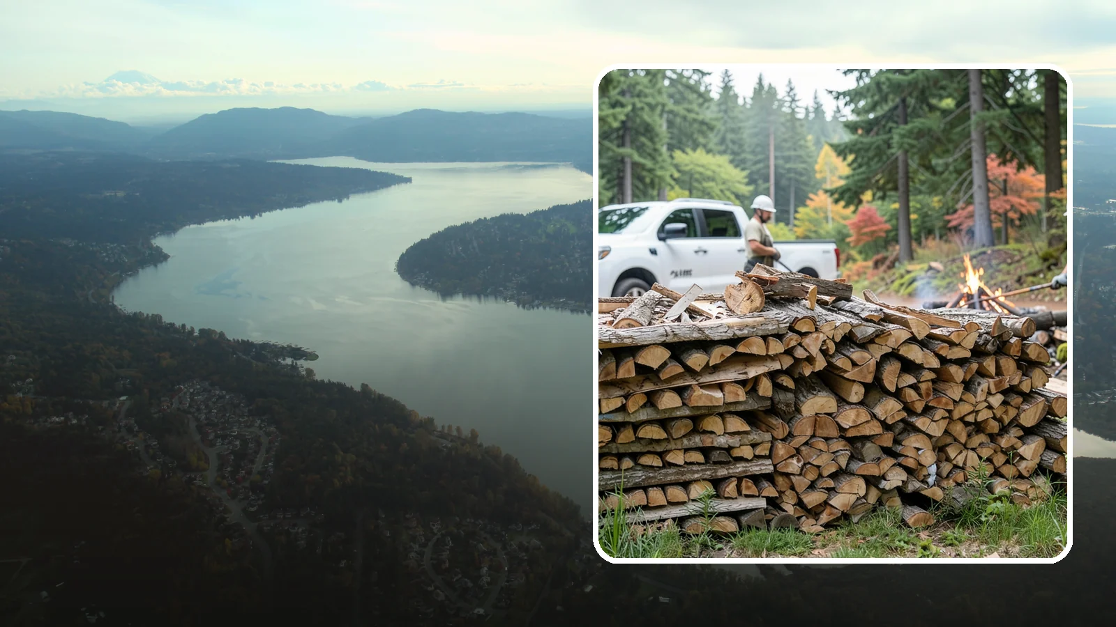 Campfire Wood in Sammamish, King County, WA - Firewood cut and split for easy-lighting, sociable campfires at sites across the region.