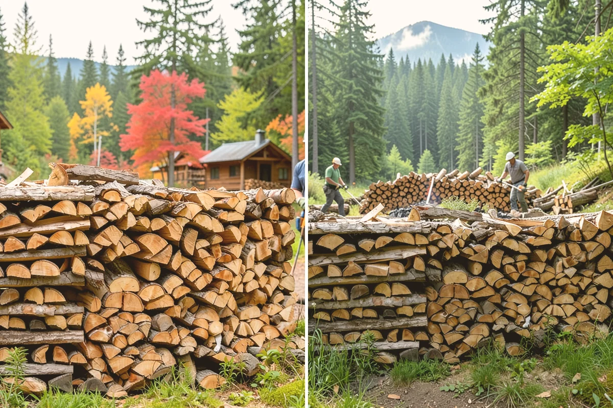 Campfire Wood in Sammamish, King County, WA - Confirm the volume and piece size you want
