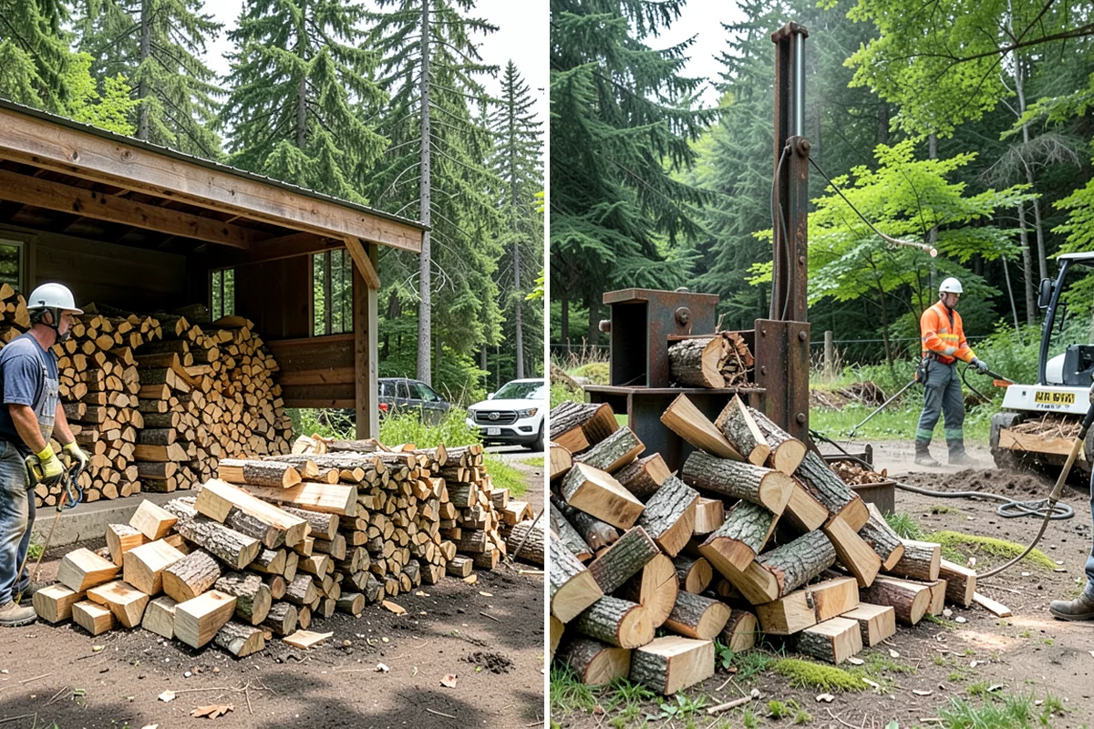 Campfire Wood in SeaTac, King County, WA - Confirm the volume and piece size you want
