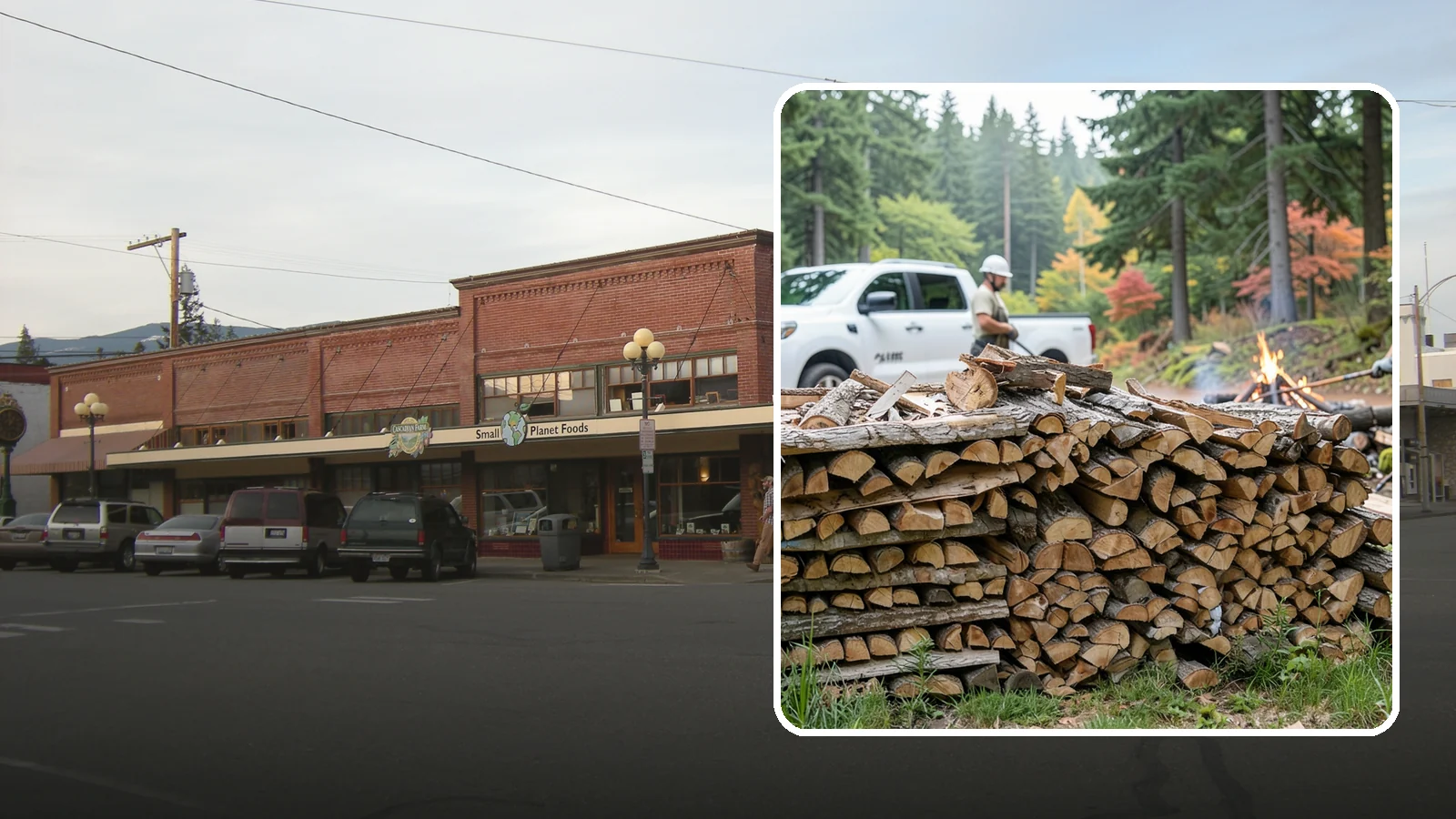 Campfire Wood in Sedro-Woolley, Skagit County, WA - Firewood cut and split for easy-lighting, sociable campfires at sites across the region.