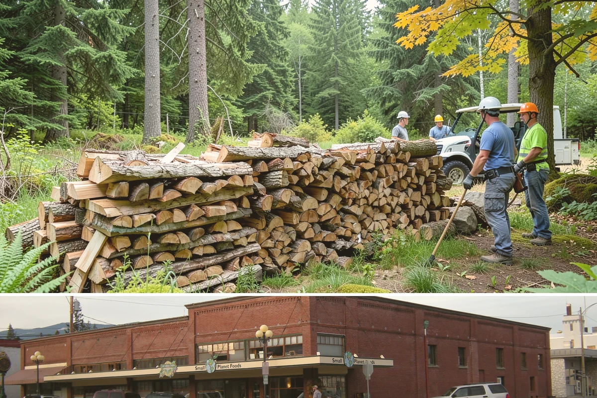 Campfire Wood in Sedro-Woolley, Skagit County, WA - Buy campfire wood ahead of the camping season so it is dry and ready for summer trips.