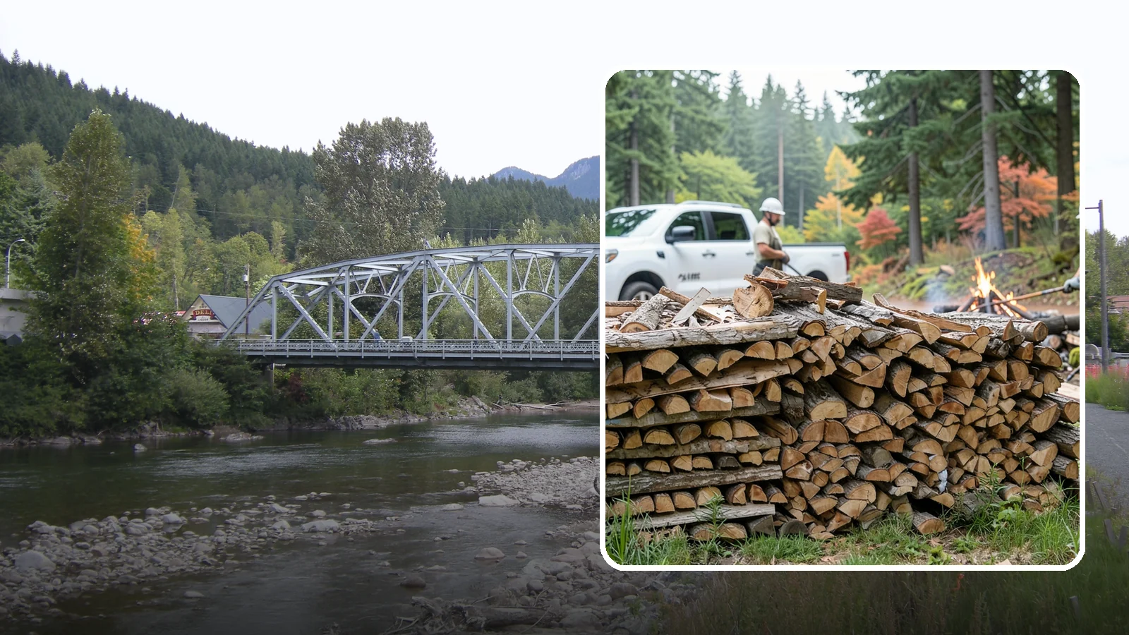 Campfire Wood in Skykomish, King County, WA - Firewood cut and split for easy-lighting, sociable campfires at sites across the region.