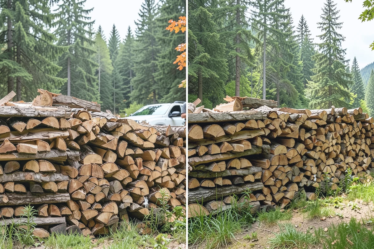 Campfire Wood in Skykomish, King County, WA - Confirm the volume and piece size you want