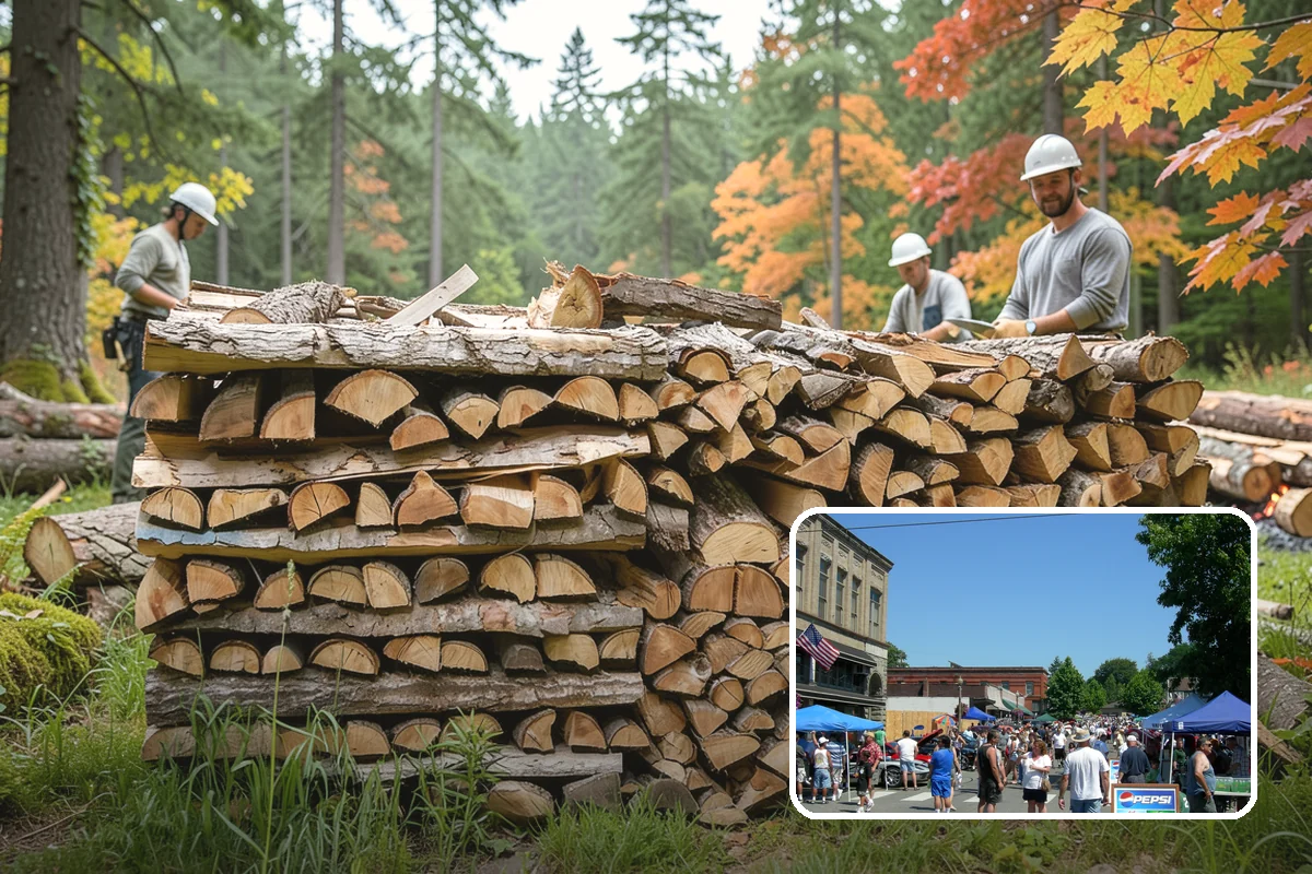 Campfire Wood in Snohomish, Snohomish County, WA - Cut and split for easy lighting