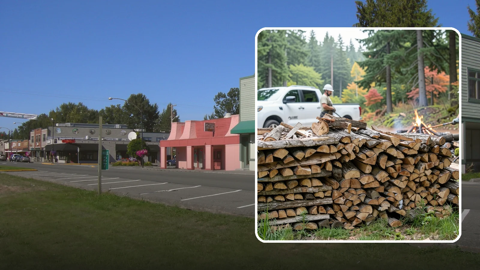 Campfire Wood in Snoqualmie, King County, WA - Firewood cut and split for easy-lighting, sociable campfires at sites across the region.