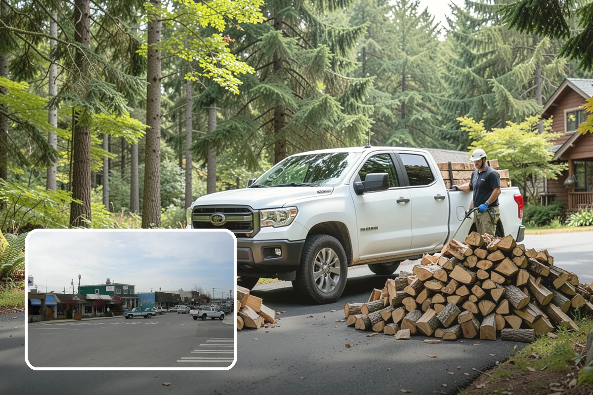 Campfire Wood in Stanwood, Snohomish County, WA - Cut and split for easy lighting