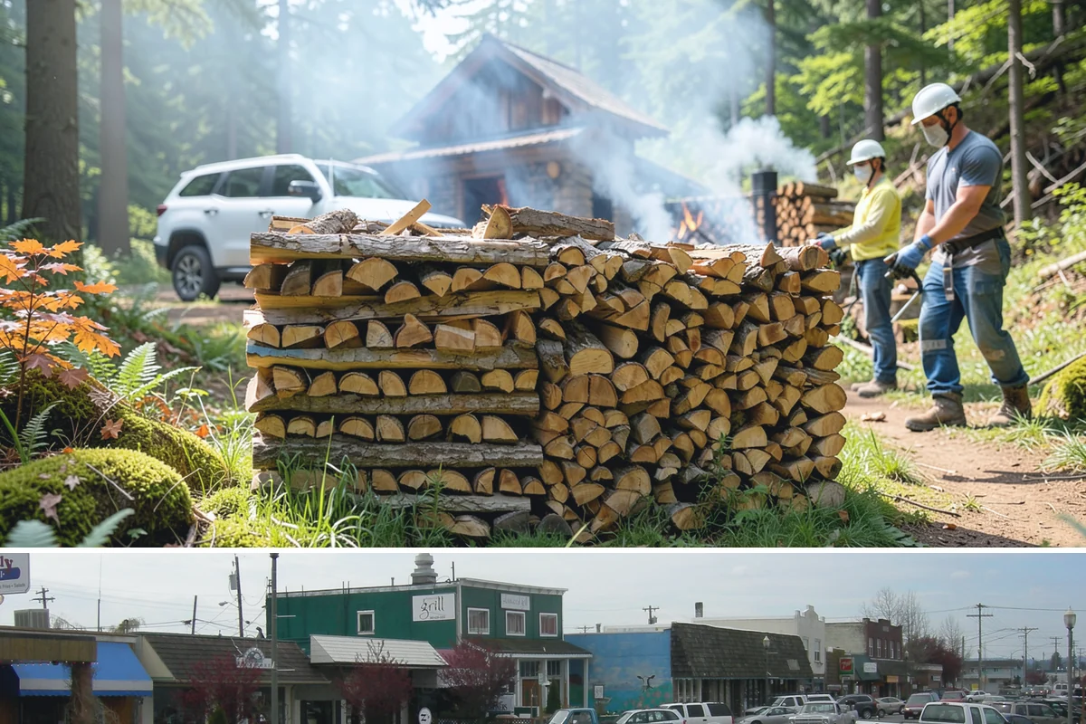 Campfire Wood in Stanwood, Snohomish County, WA - Buy campfire wood ahead of the camping season so it is dry and ready for summer trips.