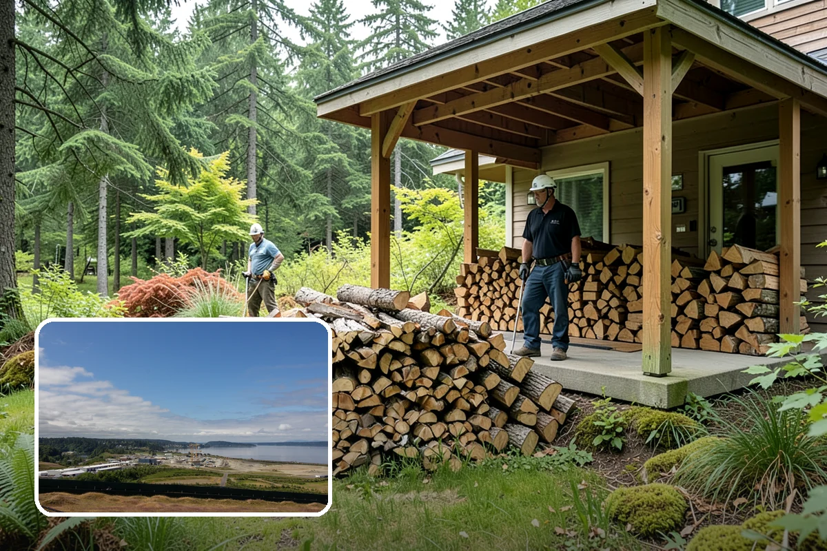 Campfire Wood in University Place, Pierce County, WA - Cut and split for easy lighting