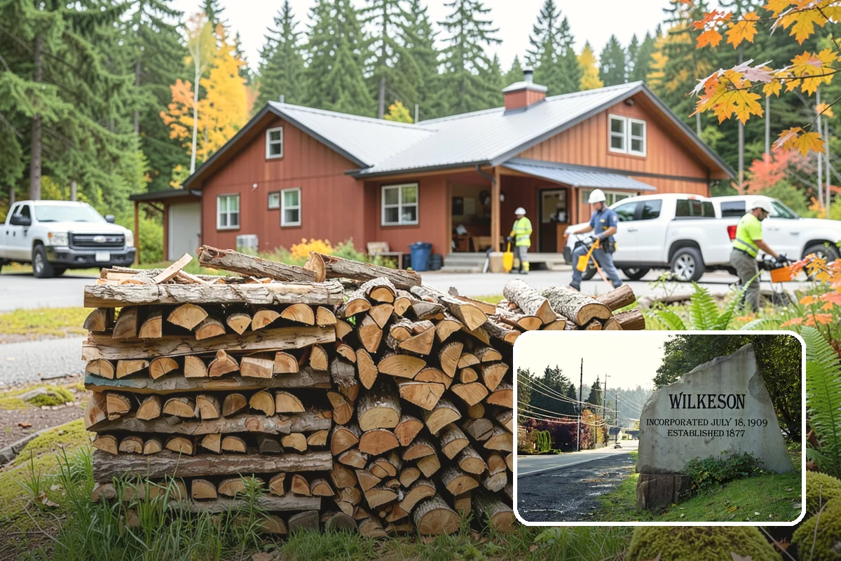 Campfire Wood in Wilkeson, Pierce County, WA - Cut and split for easy lighting