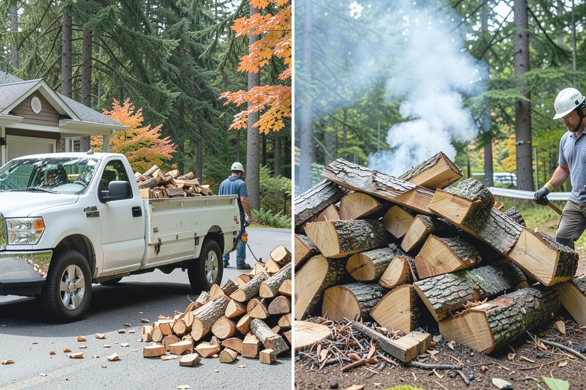 Campfire Wood in Wilkeson, Pierce County, WA - Confirm the volume and piece size you want