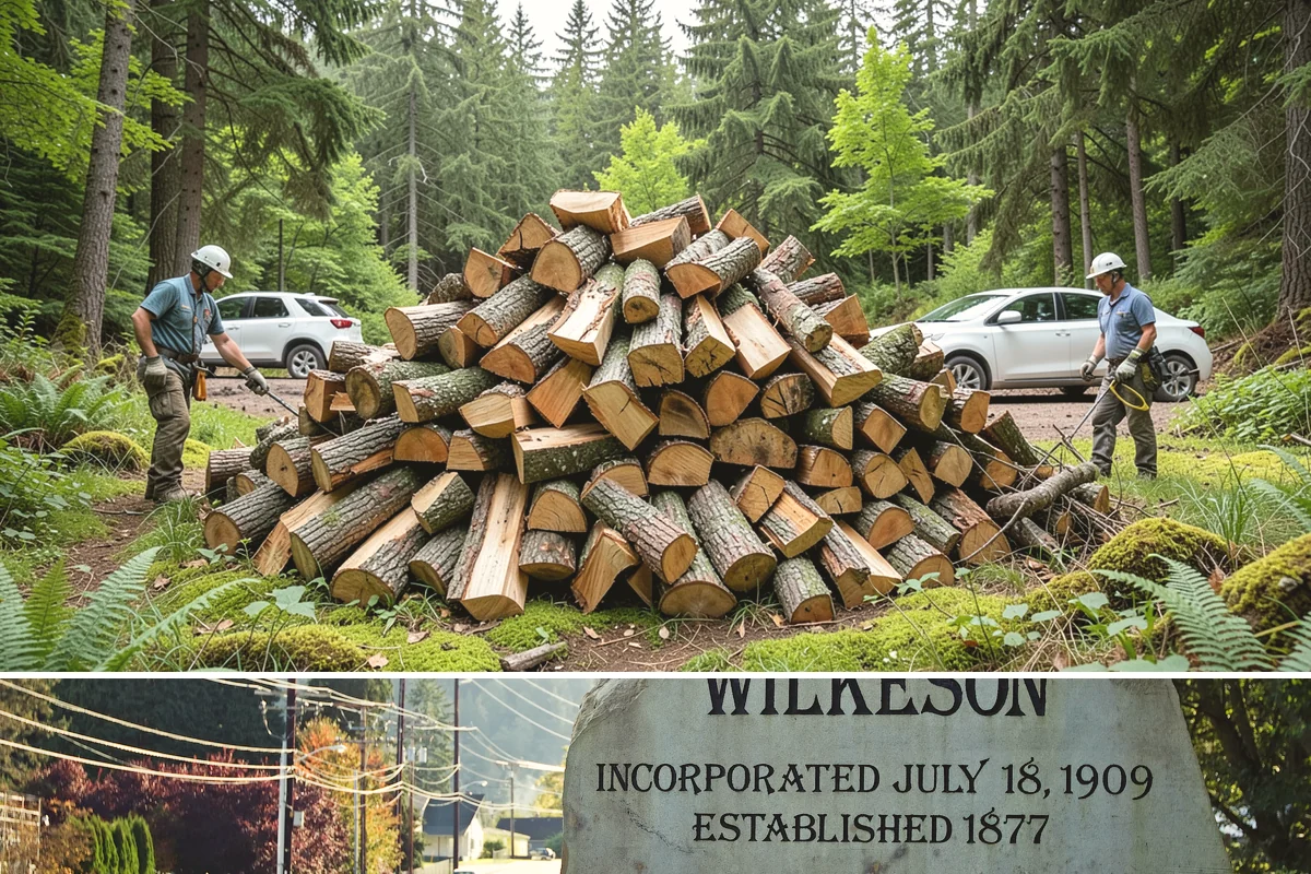 Campfire Wood in Wilkeson, Pierce County, WA - Buy campfire wood ahead of the camping season so it is dry and ready for summer trips.
