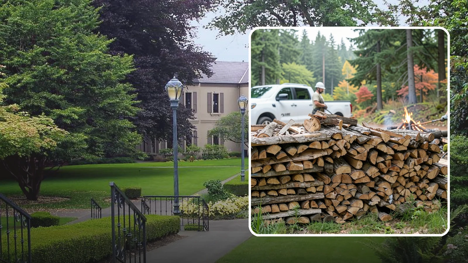 Campfire Wood in Woodinville, King County, WA - Firewood cut and split for easy-lighting, sociable campfires at sites across the region.