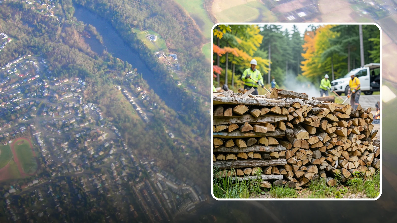 Campground Firewood in Algona, King County, WA - We supply Pacific Northwest campgrounds with bundled and bulk firewood that keeps camp stores and sites stocked all season.