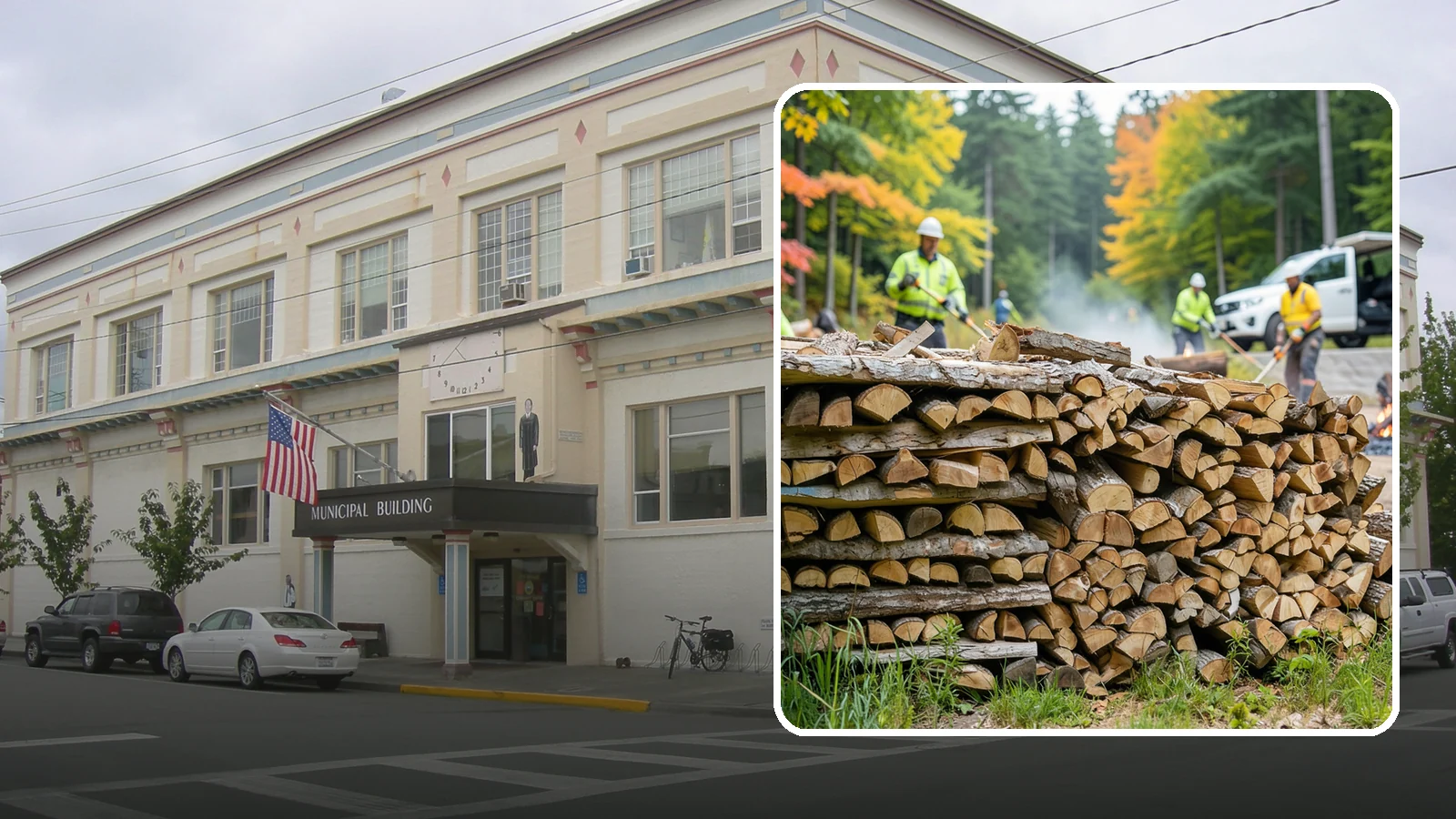 Campground Firewood in Anacortes, Skagit County, WA - We supply Pacific Northwest campgrounds with bundled and bulk firewood that keeps camp stores and sites stocked all season.