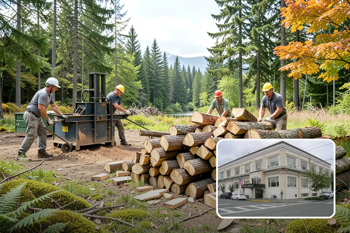 Campground Firewood in Anacortes, Skagit County, WA - Bundles and bulk volumes to fit your operation