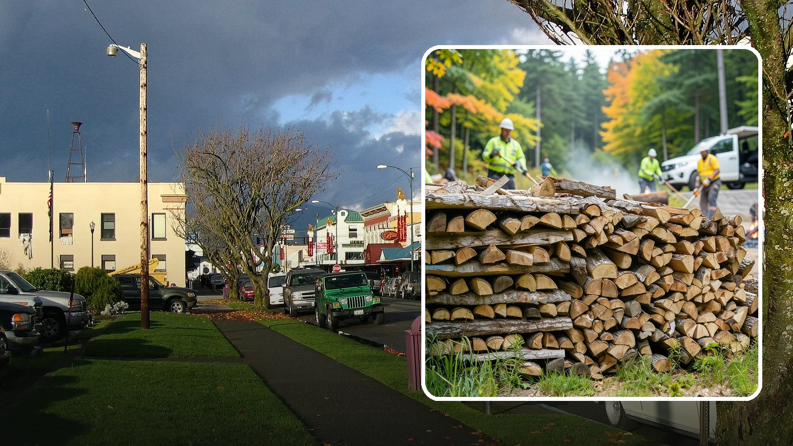Campground Firewood in Arlington, Snohomish County, WA - We supply Pacific Northwest campgrounds with bundled and bulk firewood that keeps camp stores and sites stocked all season.