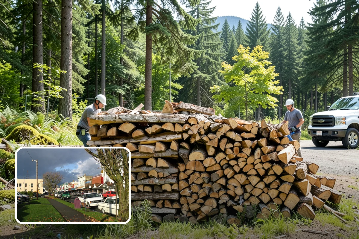 Campground Firewood in Arlington, Snohomish County, WA - Bundles and bulk volumes to fit your operation