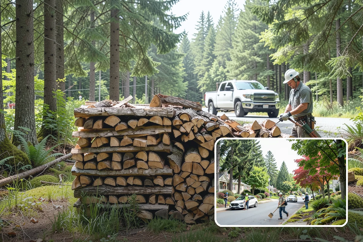 Campground Firewood in Beaux Arts Village, King County, WA - Bundles and bulk volumes to fit your operation