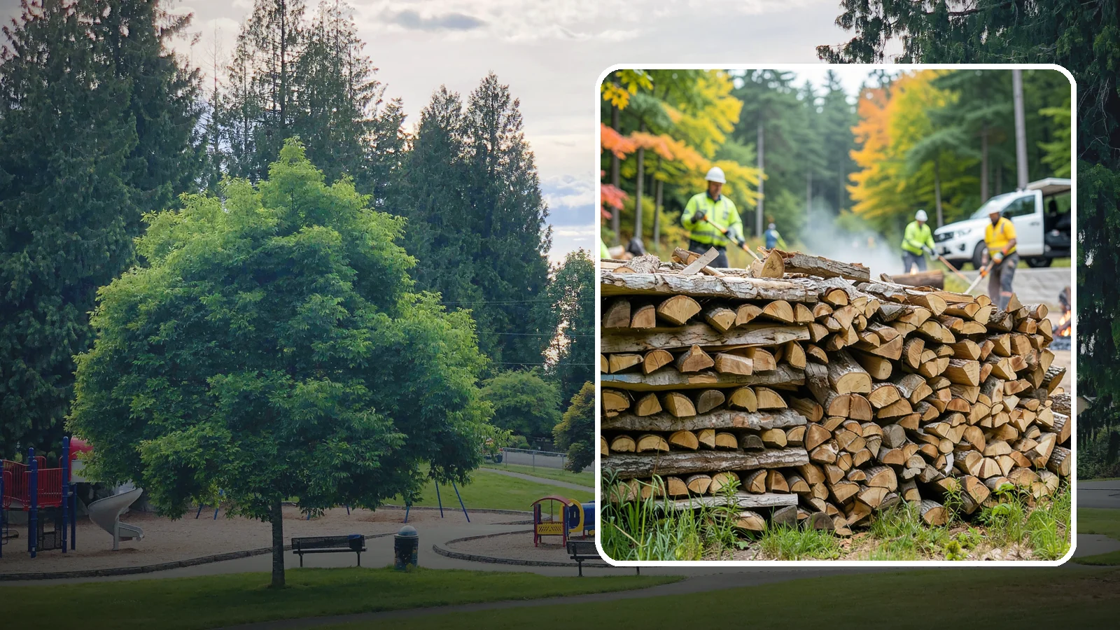 Campground Firewood in Bonney Lake, Pierce County, WA - We supply Pacific Northwest campgrounds with bundled and bulk firewood that keeps camp stores and sites stocked all season.