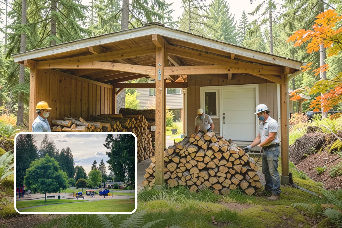 Campground Firewood in Bonney Lake, Pierce County, WA - Bundles and bulk volumes to fit your operation