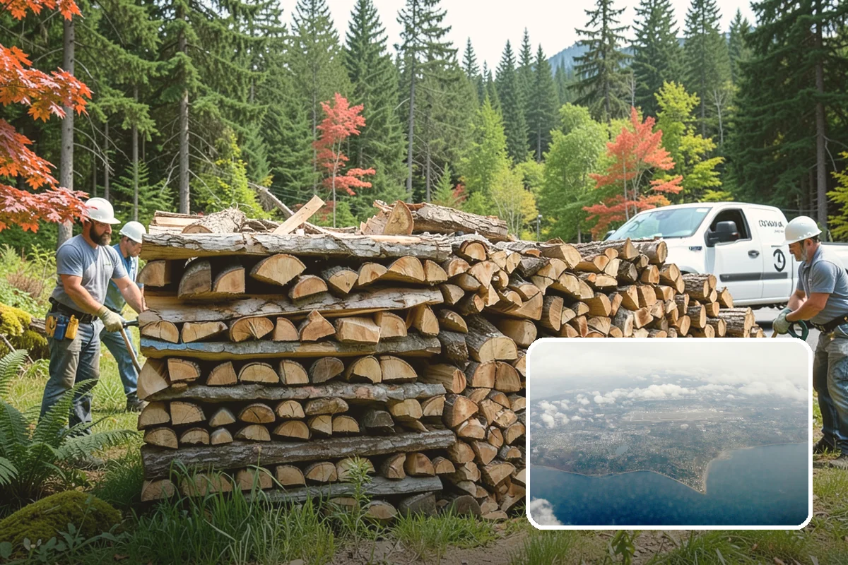 Campground Firewood in Burien, King County, WA - Bundles and bulk volumes to fit your operation