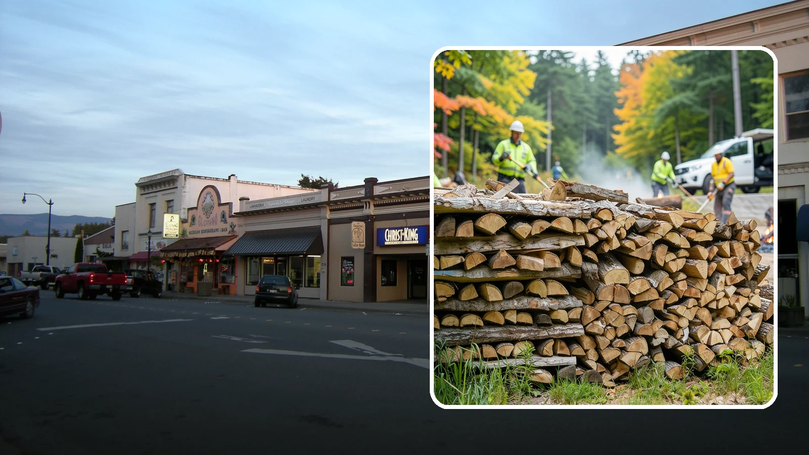 Campground Firewood in Burlington, Skagit County, WA - We supply Pacific Northwest campgrounds with bundled and bulk firewood that keeps camp stores and sites stocked all season.