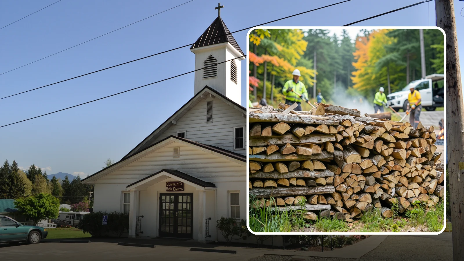 Campground Firewood in Concrete, Skagit County, WA - We supply Pacific Northwest campgrounds with bundled and bulk firewood that keeps camp stores and sites stocked all season.