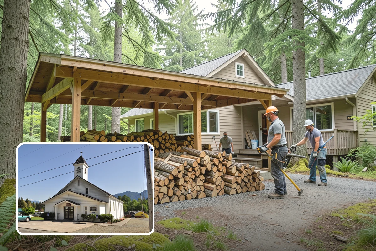 Campground Firewood in Concrete, Skagit County, WA - Bundles and bulk volumes to fit your operation
