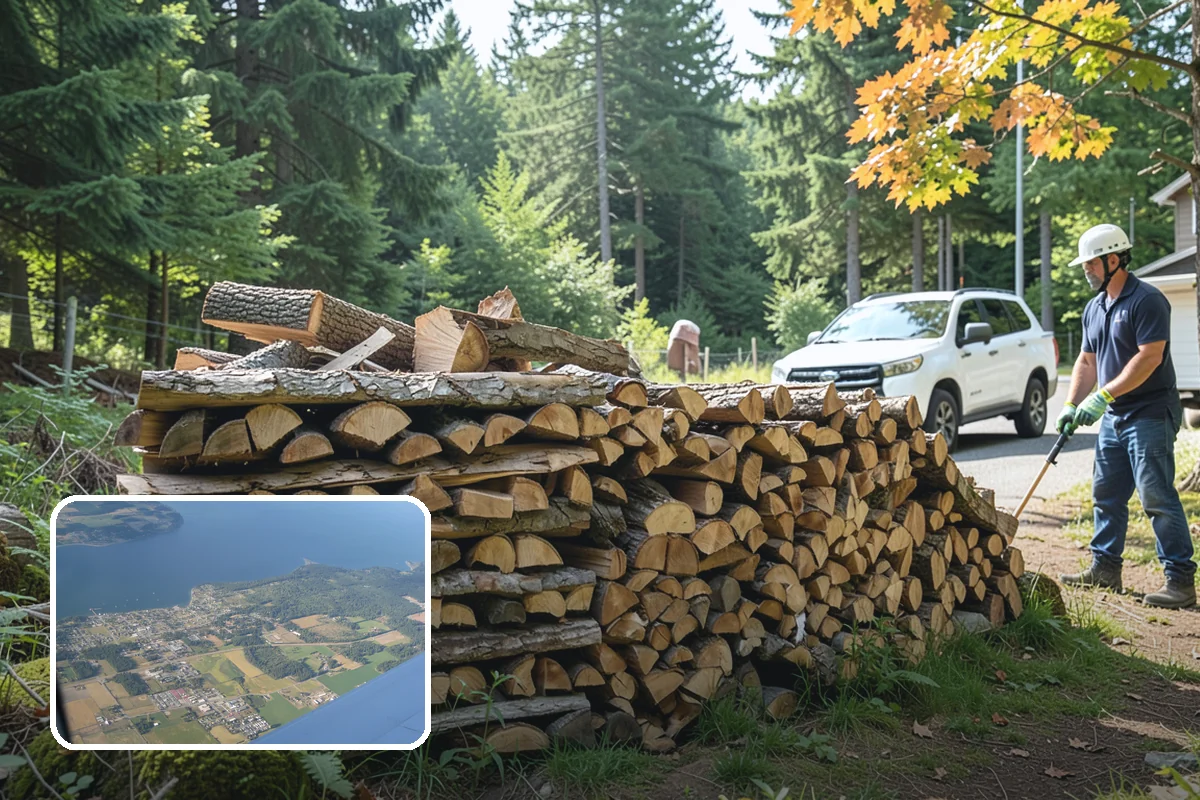 Campground Firewood in Coupeville, Island County, WA - Bundles and bulk volumes to fit your operation