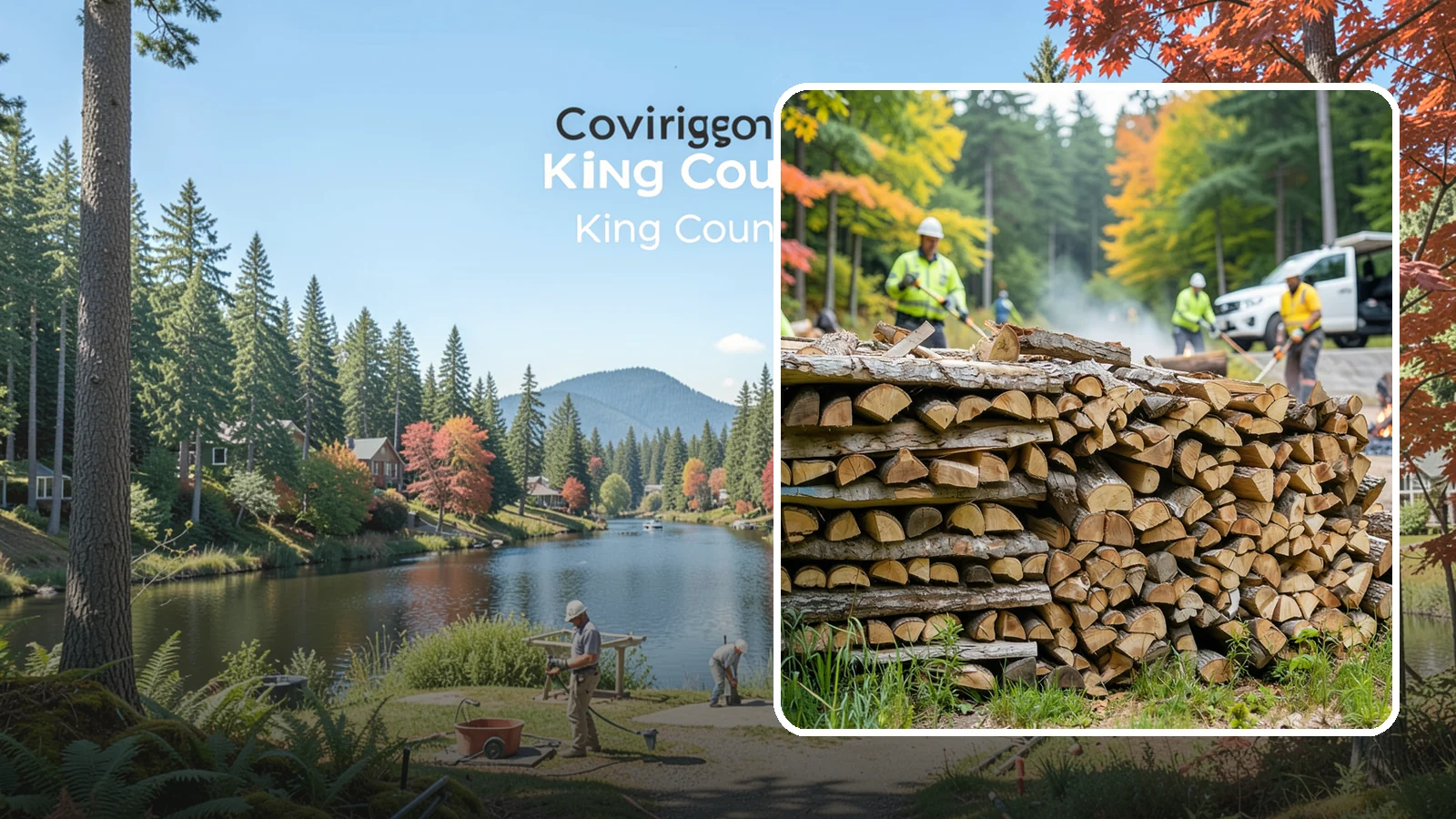 Campground Firewood in Covington, King County, WA - We supply Pacific Northwest campgrounds with bundled and bulk firewood that keeps camp stores and sites stocked all season.