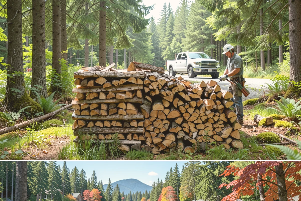 Campground Firewood in Covington, King County, WA - Stock up heading into the spring and summer camping season when demand peaks.