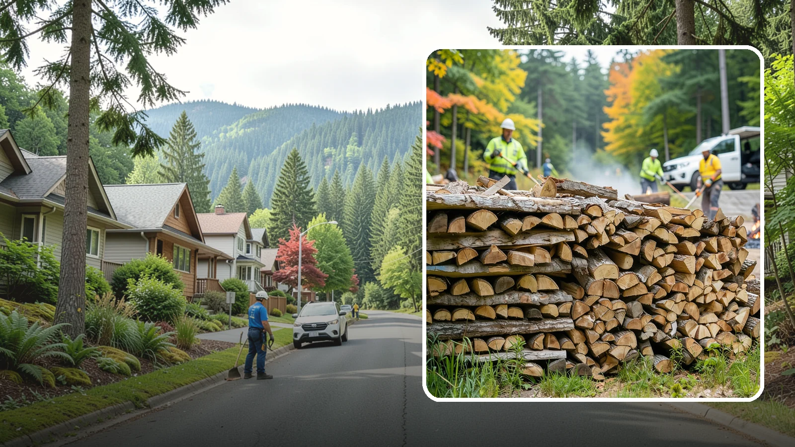 Campground Firewood in Darrington, Snohomish County, WA - We supply Pacific Northwest campgrounds with bundled and bulk firewood that keeps camp stores and sites stocked all season.