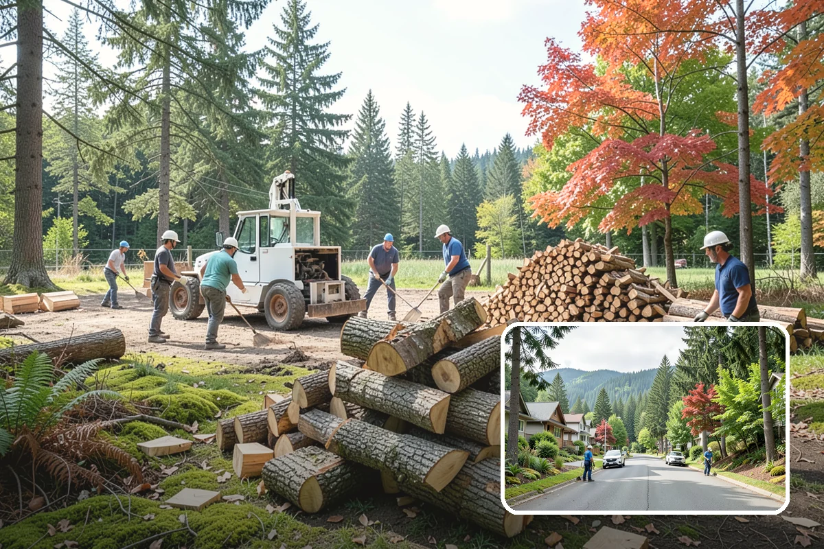 Campground Firewood in Darrington, Snohomish County, WA - Bundles and bulk volumes to fit your operation
