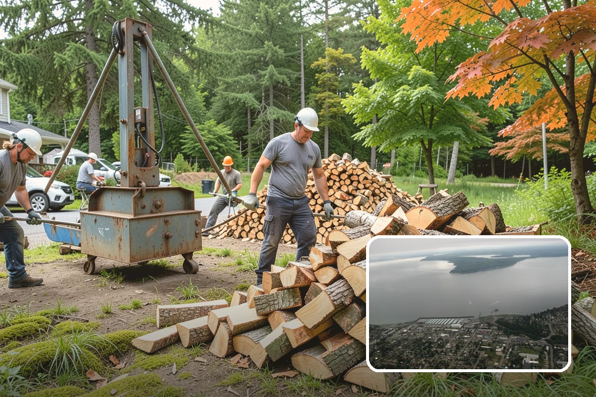 Campground Firewood in Des Moines, King County, WA - Bundles and bulk volumes to fit your operation