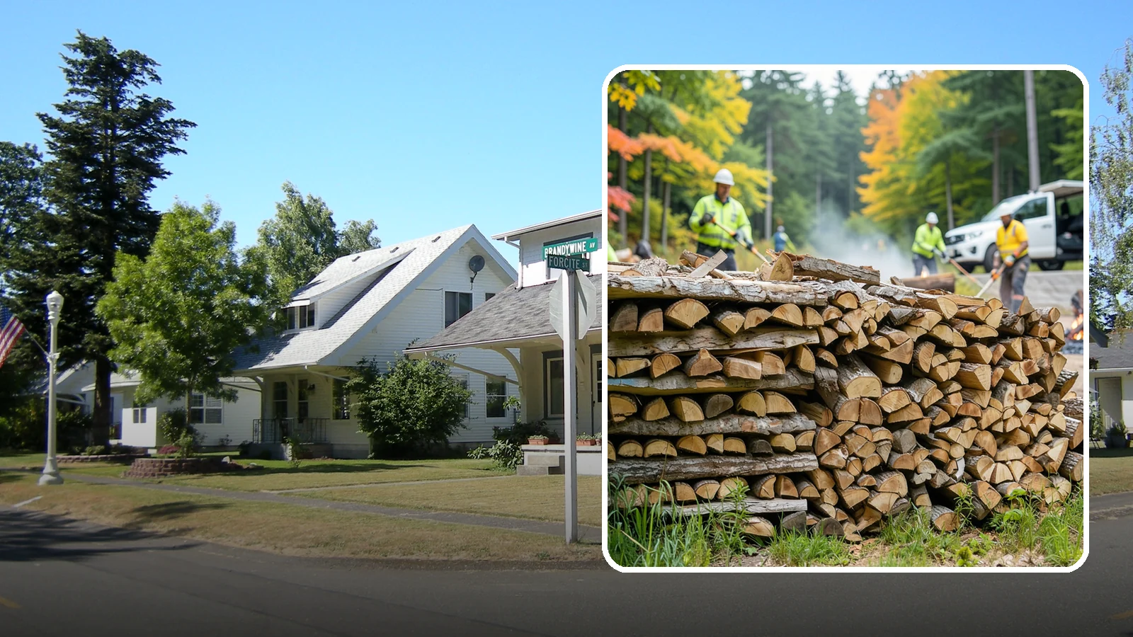 Campground Firewood in DuPont, Pierce County, WA - We supply Pacific Northwest campgrounds with bundled and bulk firewood that keeps camp stores and sites stocked all season.