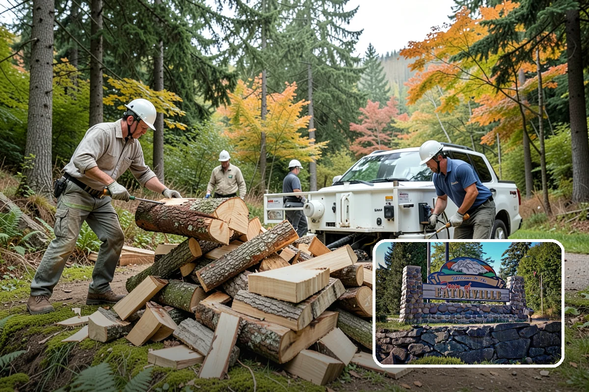 Campground Firewood in Eatonville, Pierce County, WA - Bundles and bulk volumes to fit your operation