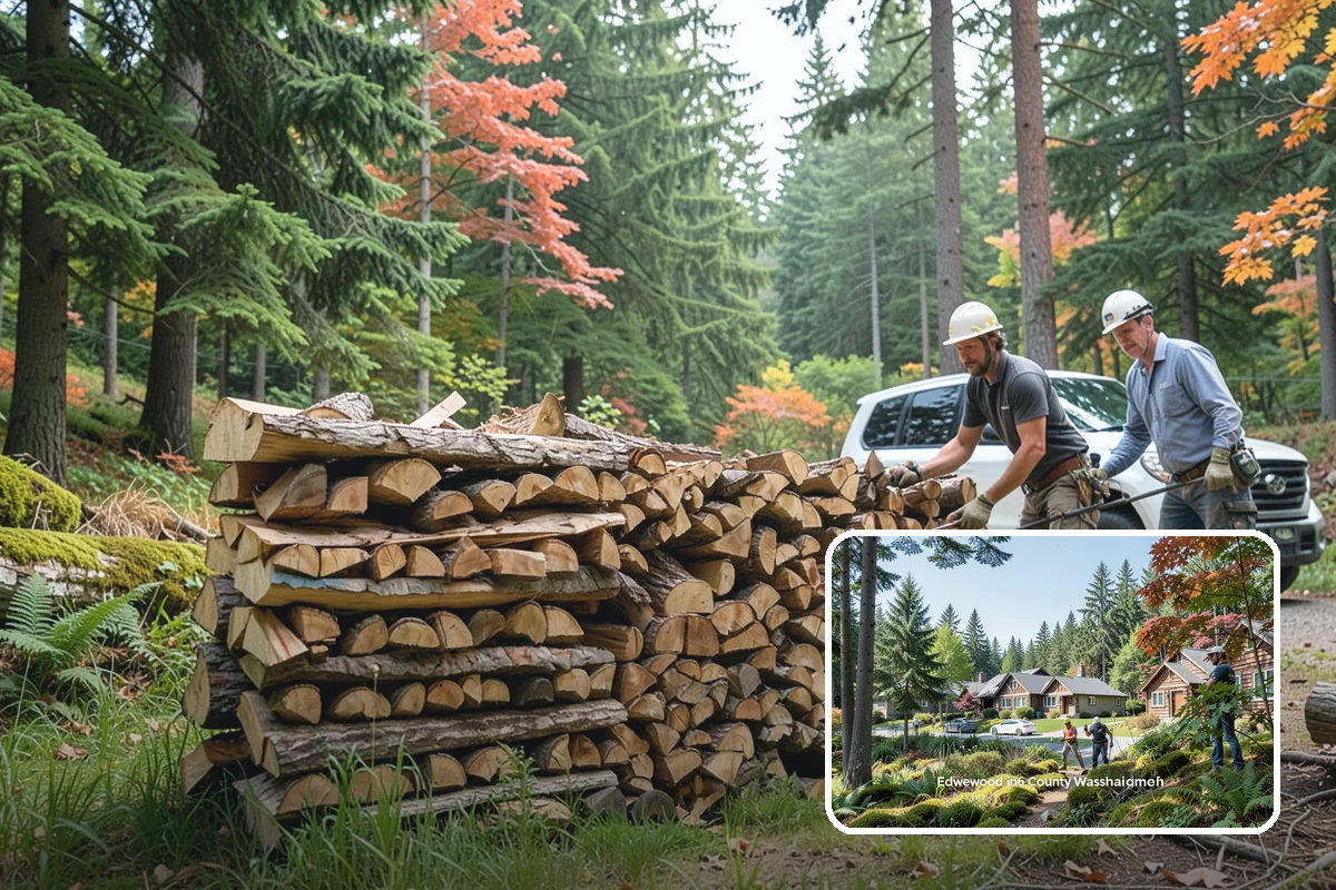 Campground Firewood in Edgewood, Pierce County, WA - Bundles and bulk volumes to fit your operation