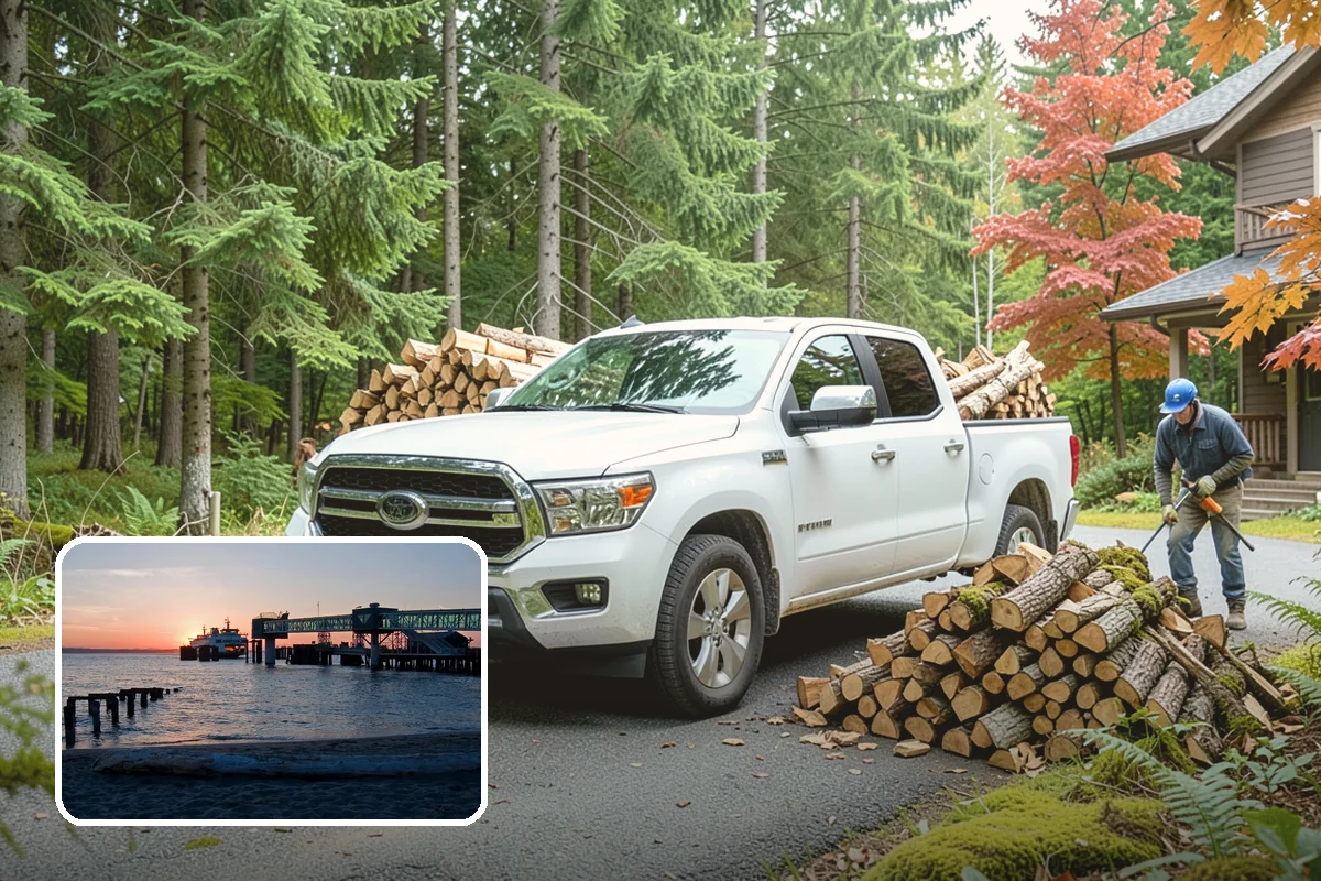 Campground Firewood in Edmonds, Snohomish County, WA - Bundles and bulk volumes to fit your operation