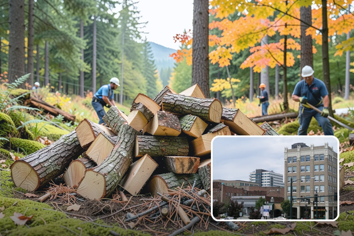 Campground Firewood in Everett, Snohomish County, WA - Bundles and bulk volumes to fit your operation