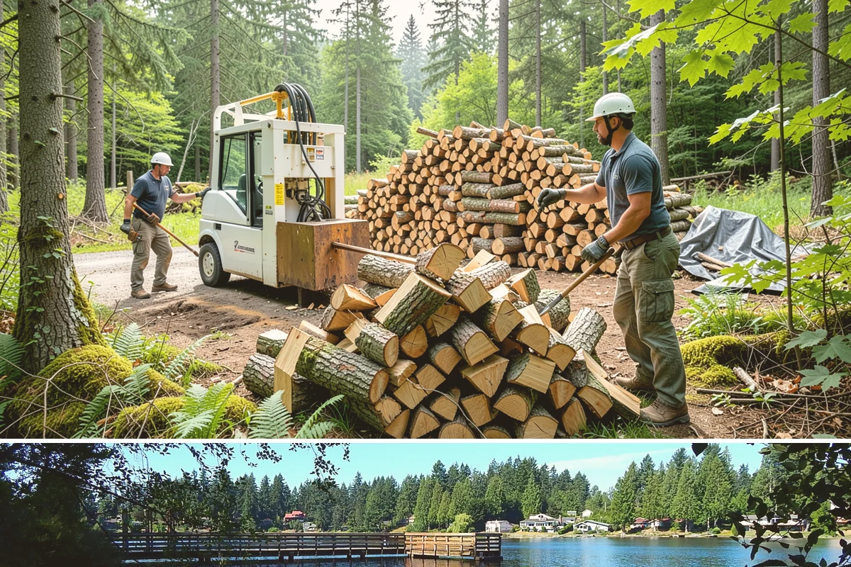 Campground Firewood in Federal Way, King County, WA - Stock up heading into the spring and summer camping season when demand peaks.