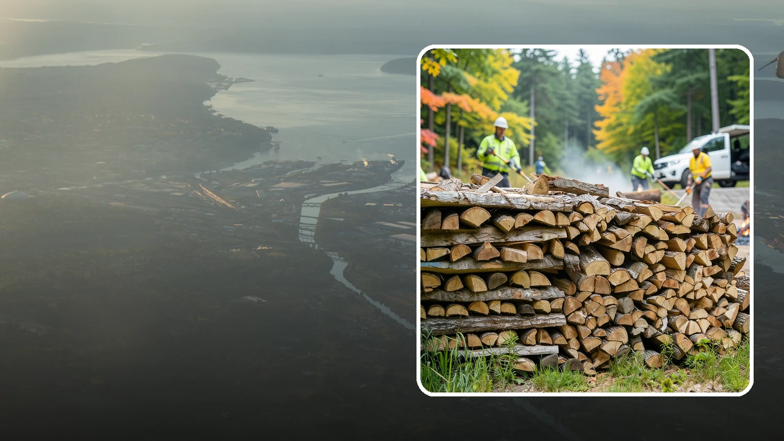 Campground Firewood in Fife, Pierce County, WA - We supply Pacific Northwest campgrounds with bundled and bulk firewood that keeps camp stores and sites stocked all season.