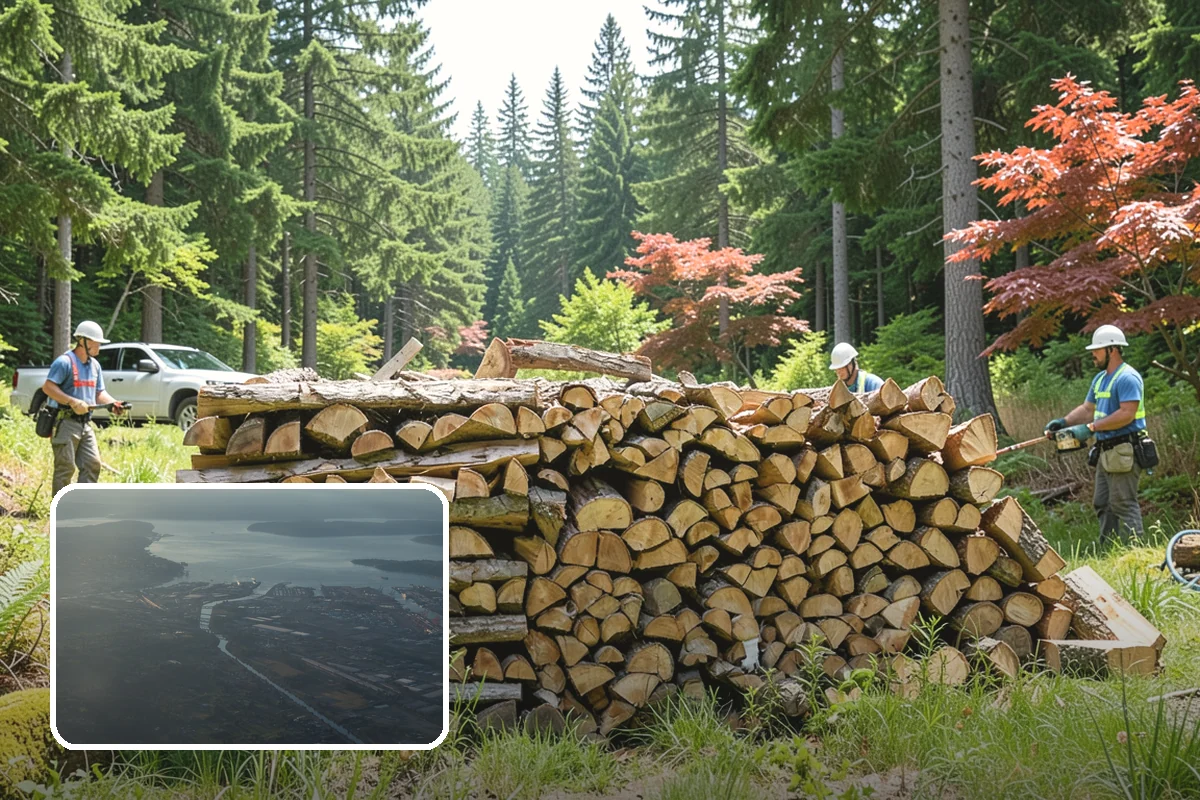 Campground Firewood in Fife, Pierce County, WA - Bundles and bulk volumes to fit your operation