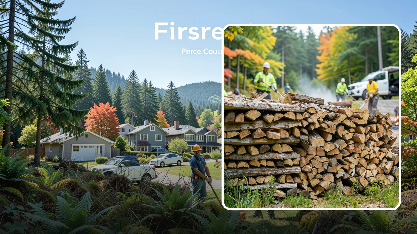 Campground Firewood in Fircrest, Pierce County, WA - We supply Pacific Northwest campgrounds with bundled and bulk firewood that keeps camp stores and sites stocked all season.