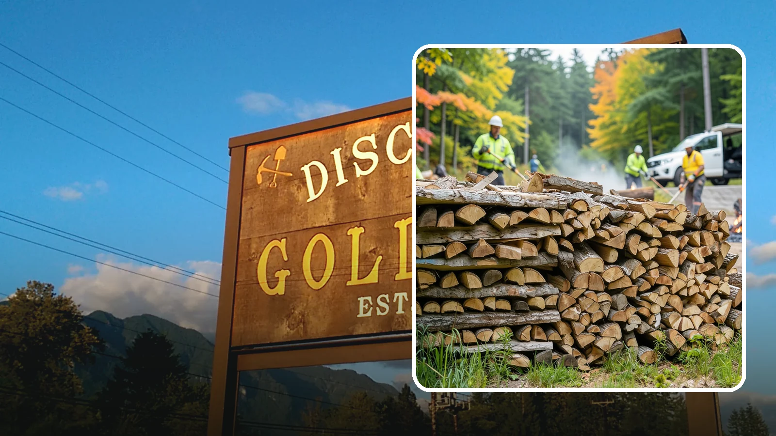 Campground Firewood in Gold Bar, Snohomish County, WA - We supply Pacific Northwest campgrounds with bundled and bulk firewood that keeps camp stores and sites stocked all season.