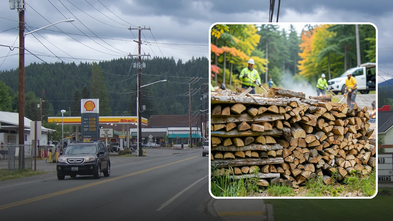 Campground Firewood in Granite Falls, Snohomish County, WA - We supply Pacific Northwest campgrounds with bundled and bulk firewood that keeps camp stores and sites stocked all season.