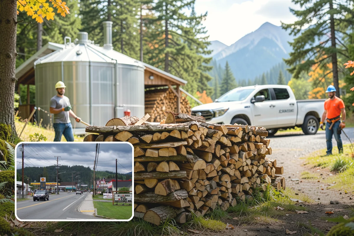 Campground Firewood in Granite Falls, Snohomish County, WA - Bundles and bulk volumes to fit your operation